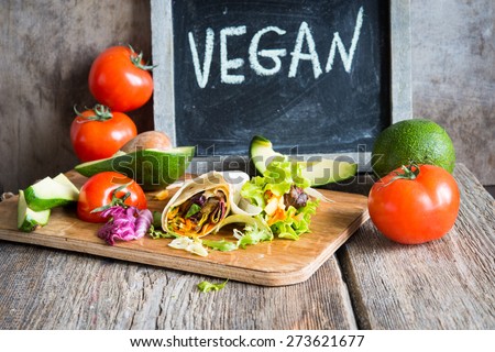 Vegan concept