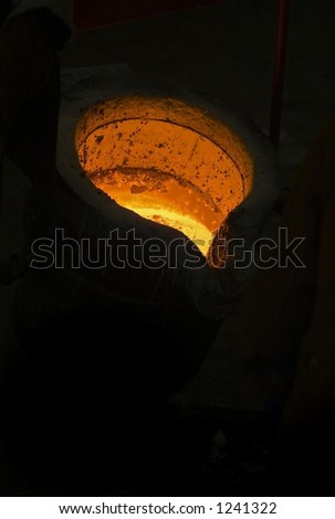 Glowing Crucible- Iron Pour Event