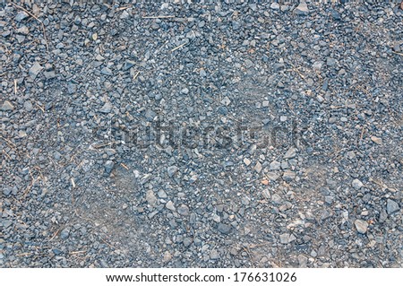 gravel road texture