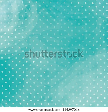 Turquoise polka dot background with a beautiful blue Purple polka dot background with beautiful blur
