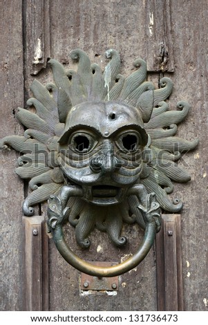 Sanctuary Knocker of Durham Cathedral guaranteed entrance to the church by whomever knocked on the door.