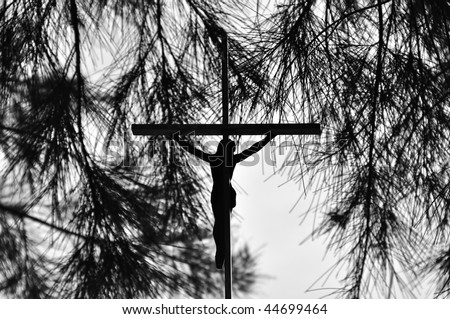 images of jesus christ on cross. stock photo : Jesus Christ on