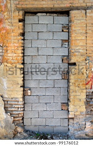Bricked Up Door