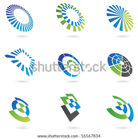 Graphic Design Logo on Logos And Graphic Design Elements Stock Vector 16567834   Shutterstock