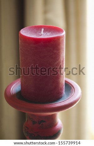 Close-up of a candlestick holder