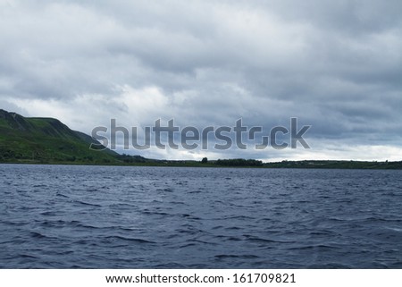 Clouds over a lake, Lakes of Killarney, County Kerry, Republic of Ireland
