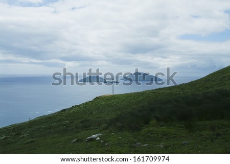 Mountain at the lakeside, Lakes of Killarney, County Kerry, Republic of Ireland