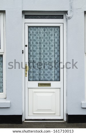 Door of a building, Killarney, County Kerry, Republic of Ireland