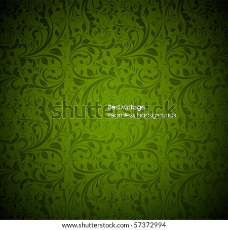 seamless floral background green seamless floral background green