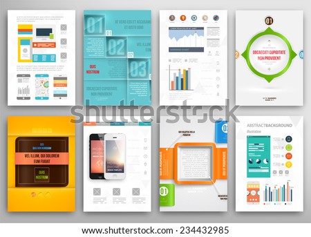 Set of Flyer Brochure Design Templates Geometric Triangular Abstract Modern Backgrounds Mobile Technologies Applications and Online Services Infographic Concept Set of Flyer Brochure Design Templates Geometric Triangular Abstract Modern Backgrounds Mobile Technologies Applications and Online Services Infographic Concept