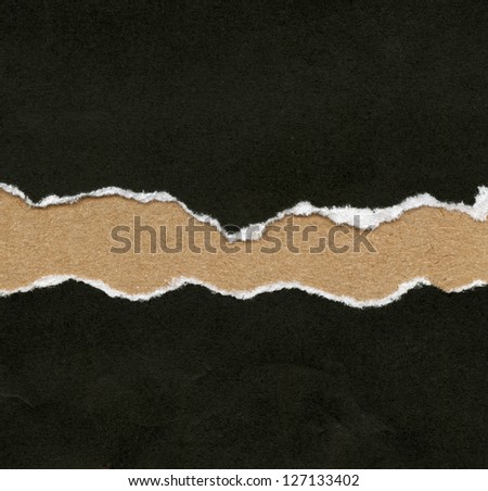 Torn recycled color paper texture, background.