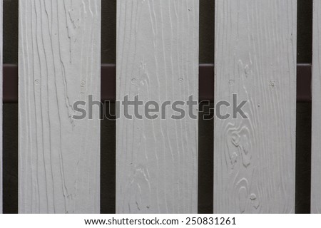 artificial wood for use as wall