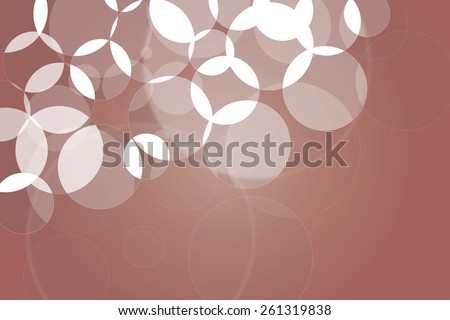 Bokeh from illustrator for use as background or wallpaper