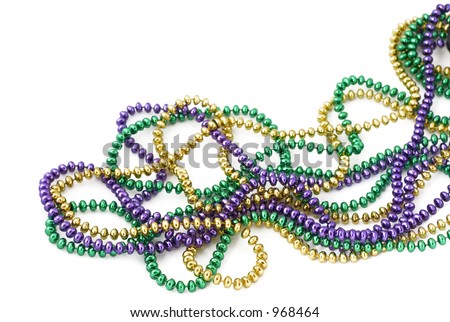 Mardi Gras Beads Stock Photo 968464 : Shutterstock