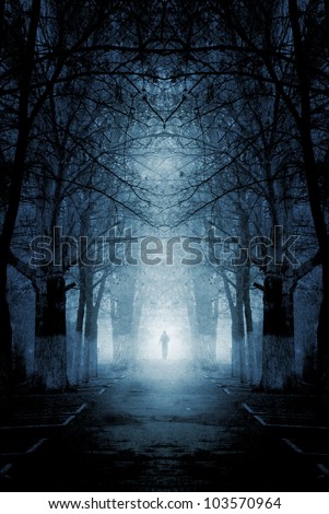 Gothic scene grunge image . Gothic scene grunge image .