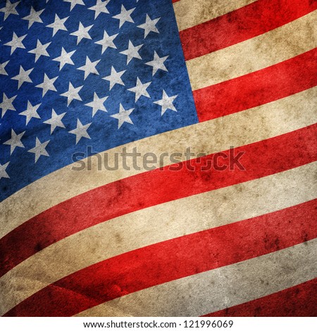 Grunge USA Flag Grunge USA Flag