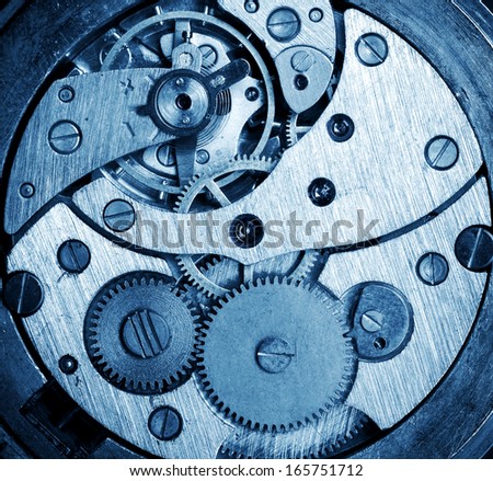 old clock mechanism