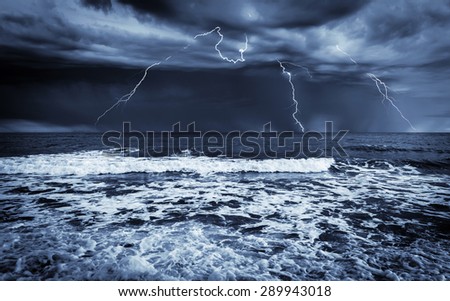 Stormy sea, abstract natural backgrounds for your design