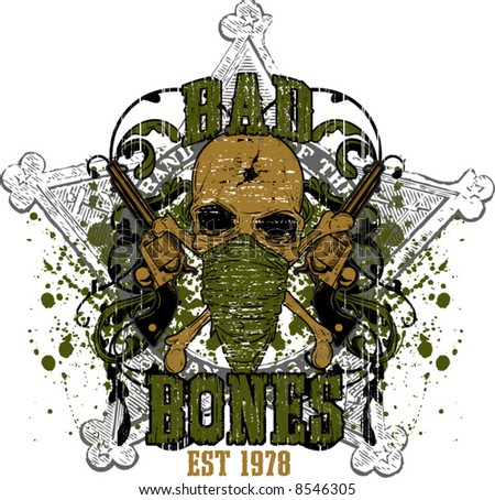 stock-vector-bad-bones-tshirt-design-854