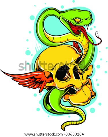 Vector Tattoo Snake