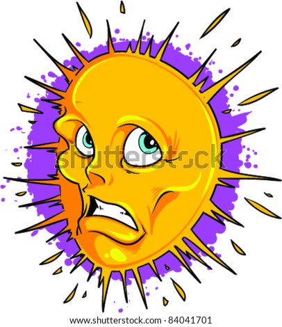 stock vector Vector Tattoo Sun