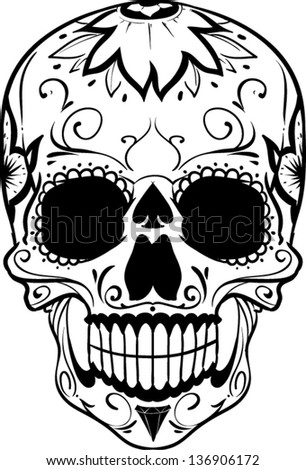 Vector skull artwork Vector skull artwork