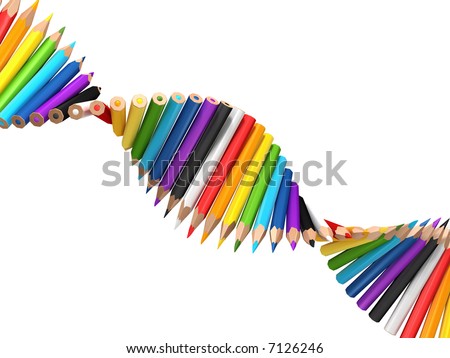 Dna Molecule Drawing