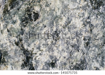 the rock pattern with quartz particle