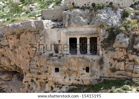 tombs on mount of olives