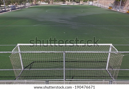 Synthetic Grass Soccer Field