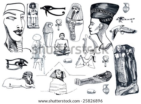 egyptian sketch