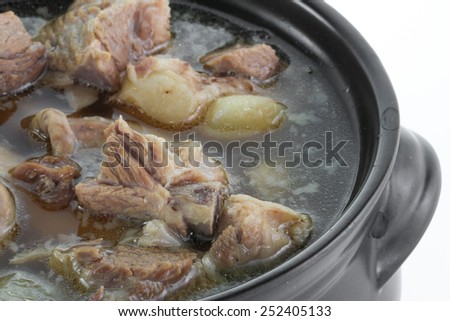 Bak Kut Teh - pork and herbal soup