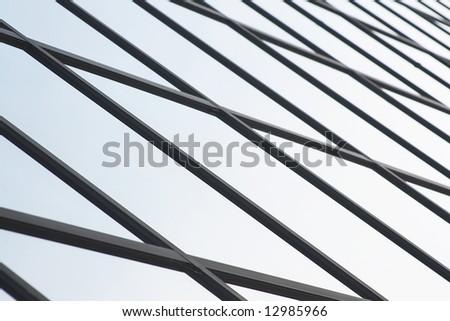 Corporate office building windows