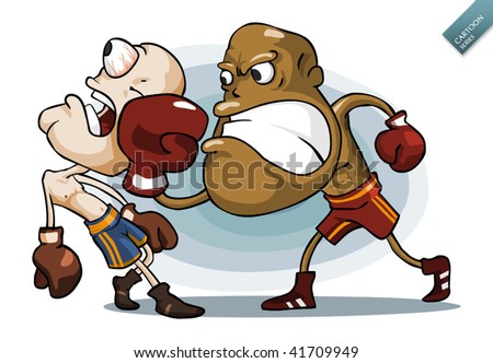 Cartoon Boxing Pictures