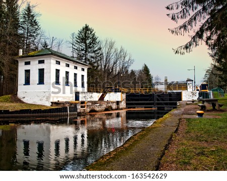 erie canal in Clay, New York
