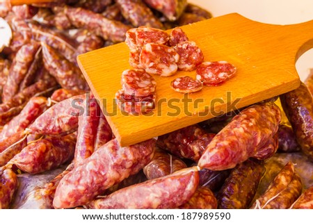 wild boar sausage