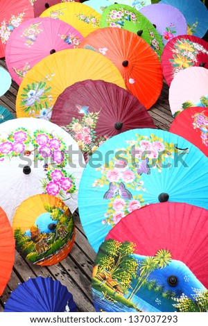Borsang Umbrella Village, Chiang Mai