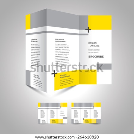 brochure design template geometric abstract brochure design template geometric abstract