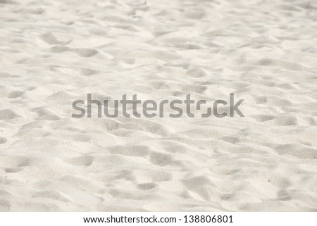Seamless sand closeup background, White sand of the tropclal beach
