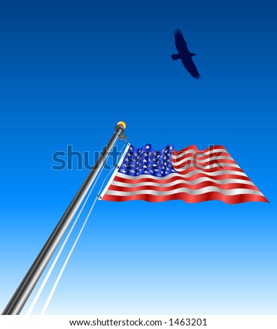 Us american flag is made of american flag eagle wallpaper. Us american flag is made of