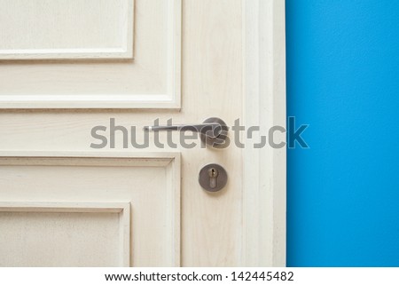 Bedroom door handle