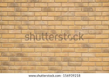 Brick wall background in UK home