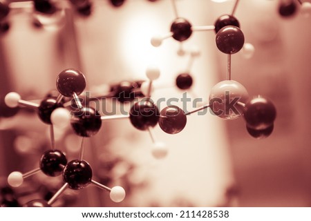 Science Molecular DNA Model Structure, business concept