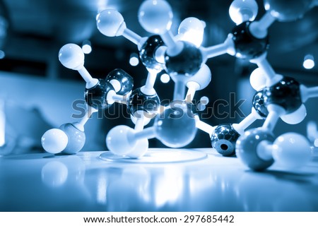 Science Molecule DNA Model Structure, business concept