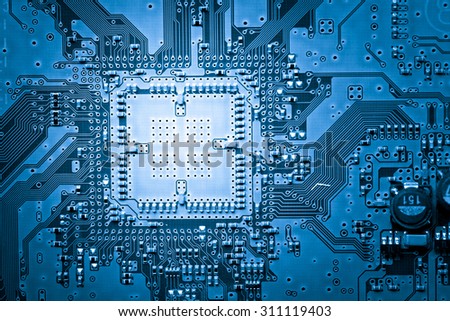 Computer circuit board, web design background