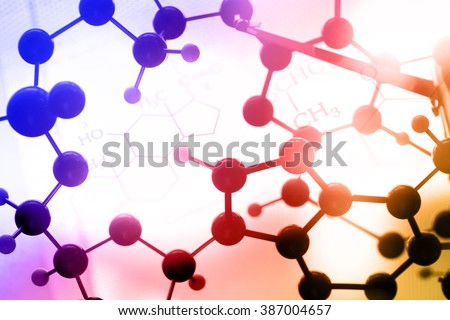 DNA, Molecule, Chemistry in laboratory lab test