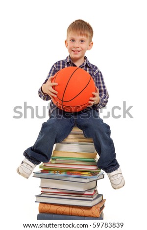little boy basketball
