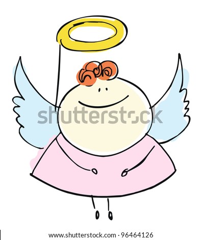 Angel Child Cartoon