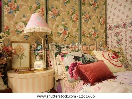 Vintage Bedroom on Vintage Bedroom Stock Photo 1261685   Shutterstock