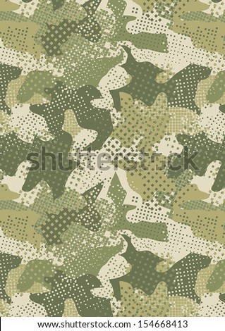 Camouflage urban green.Illustrator swatch of repeat pattern included Camouflage urban green.Illustrator swatch of repeat pattern included